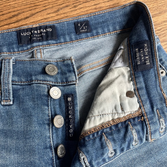 Lucy Brand (4/27) high rise skinny jeans Bridgette - Picture 5 of 5